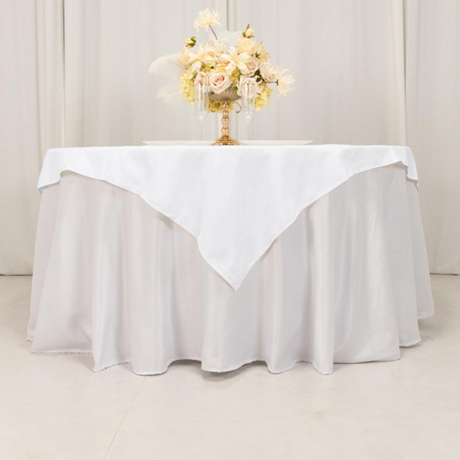 Table Overlays - White